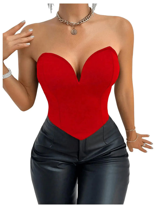 Strapless Corset Top - Lunara